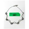 Image 1 : Vintage Sterling Silver Abalone Necklace
