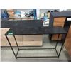 Image 1 : Condo Size Metal Console Table