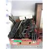 Image 1 : Box of Assorted Model Train Cars & Tracks