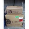 Image 1 : Twin Mattress Pad & Queen Comforter Set