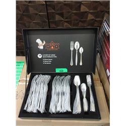 New 36 Piece Stainless Steel Cutlery Set