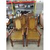 Image 1 : 7 Vintage Library Chairs