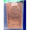 Image 2 : Bullion Box & 1/2 Pound  .999 Fine Copper Bar