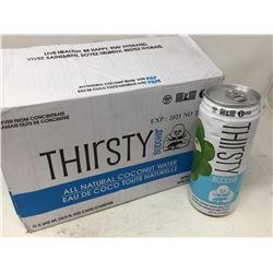 Thirsty Buddha All Natural Coconut Water (12 x 490ml)