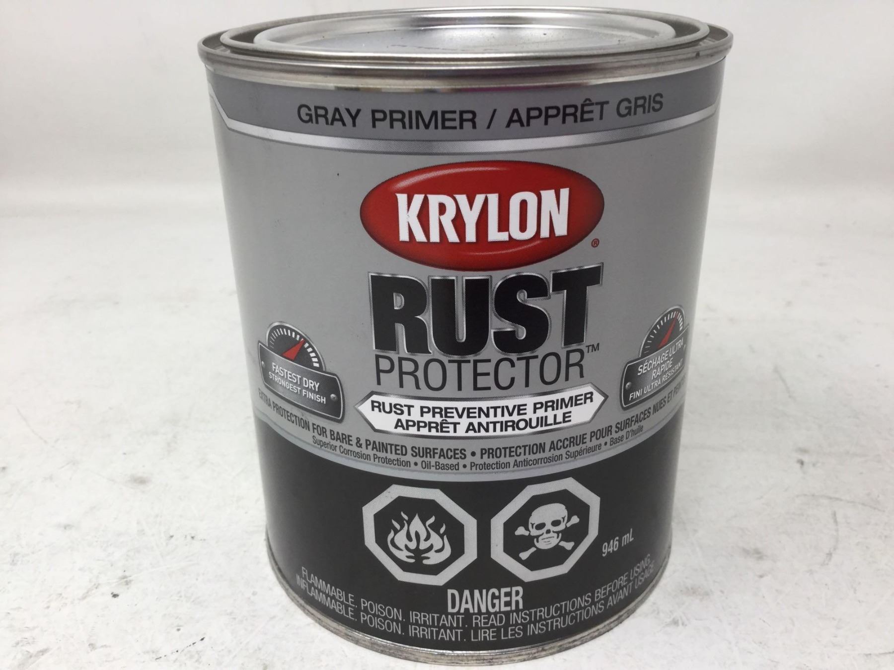 Krylon Rust Protector Gray Primer (946ml)