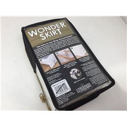 Wonder Skirt Wrap Around Bedskirt(60in x 79in with 15in drop)