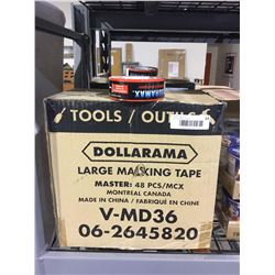 Case of 48 DuramaxLarge Masking Tape Rolls
