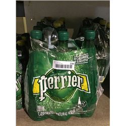 Perrier Carbonated Natural Spring Water (6 x 1L)