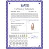 Image 2 : Genuine 0.10 ctw Diamond Anniversary Ring 14KT Rose Gold - REF-54P9H
