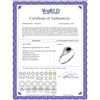 Image 2 : Genuine 0.30 CTW Garnet Ring 14KT Rose Gold - REF-30X5M