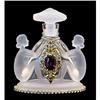 Image 1 : Czech Bohemian JEWELED Figural Pefume Bottle  #978652