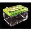 Image 1 : Czech Bohemian Powder Box VASELINE Pin Ring #978654