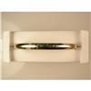 Image 1 : 14k Gold Bangle Bracelet 3/16 In Wide #978905