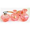 Image 1 : Pink Crystal POMPADOR Vanity Set #979240