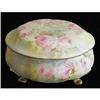 Image 1 : Royal Bayreuth Tapestry ROSES Vanity Jar #979263