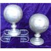 Image 1 : Chinese Pewter Kuthing Swatow Globe Tea Caddies #979319
