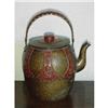 Image 1 : Taisho Japanese Variegated Copper Tea Kettle #979321