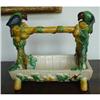 Image 1 : 19th C. English Majolica Bird Planter #979328