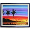 Image 1 : ORIG OIL PAINTING OF SUNSET IN JAMAICA #979356