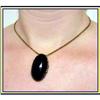 Image 1 : VICTORIAN JET MOURNING JEWELRY PENDANT #979873
