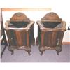 Image 1 : 1920's Italian Black Glass Nightstands #984633