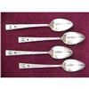 Image 1 : Set/ 4 Soup Spoons "CORONATION" #984798