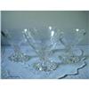 Image 1 : 4 Candlewick Boopie Etched DESSERT Glasses  #984848