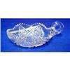 Image 1 : Old Cut Crystal One Handle Dish #984852