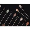 Image 1 :  Set of 14 Silver Cocktail Picks #985698