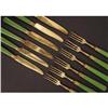 Image 1 : Knives and Forks Set for Six (12 pieces)  #985724