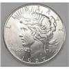 Image 1 : 1927 MS63-64 PEACE DOLLAR - LUSTER #985776