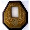 Image 1 : FRAME 8SIDED CAUCASIAN HAND WOVEN EMBROIDERED #985882
