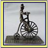 Image 1 : MINIATURE PENNYFARTHING & RIDER DUTCH SILVER #985883