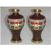 Image 1 : Cloisonné Vases Sku2080 #995264