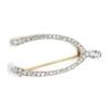 Image 1 : Edwardian Diamond Wishbone Pin #995394