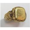 Image 1 : Man's 14 Kt. Gold Signet Ring #995415