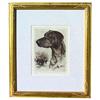 Image 1 : ORIGINAL ETCHING "LABRADOR" R.H. PALENSKE #17 #1005441