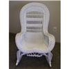 Image 1 : 1890 Fancy Victorian  Wicker Rocker #1005812