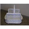 Image 1 : Victorian Wicker Magazine Rack- Flower Basket #1005815