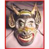 Image 1 : Latin American Polychrome Wood Devil Mask  #1005856