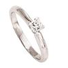 Image 1 : PRINCESS CUT diamond engagement ring white 1.5 #1006265