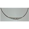 Image 1 : NECKLACE DIAMOND 3.15 carat choker style #1006298