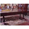 Image 1 : Mahogony Banquet Table with Burle & Pie Crust #1015616