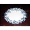 Image 1 : 600-12 Flow Blue Small Platter #1015673