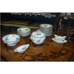 French Sarreguemines china set #1015837