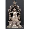 Image 1 : Silver Plated Buddha Shakyamuni Statue with #1015957