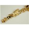 Image 1 : SOLID GOLD NOAHS ARK BRACELET w ANIMALS #1015982