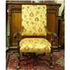 Image 1 : Stunning Walnut Throne Chair #1016043