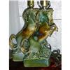 Image 1 :  Vintage Gonder  Rearing Horse Lamps #1016711