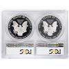 Image 2 : 1986-S & 2016-W $1 Proof American Silver Eagle Coin Set PCGS PR69DCAM